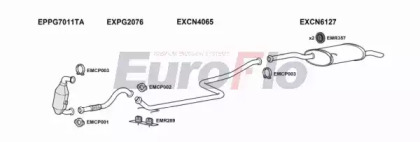 Система выпуска ОГ EuroFlo CNBERM16D 6018A